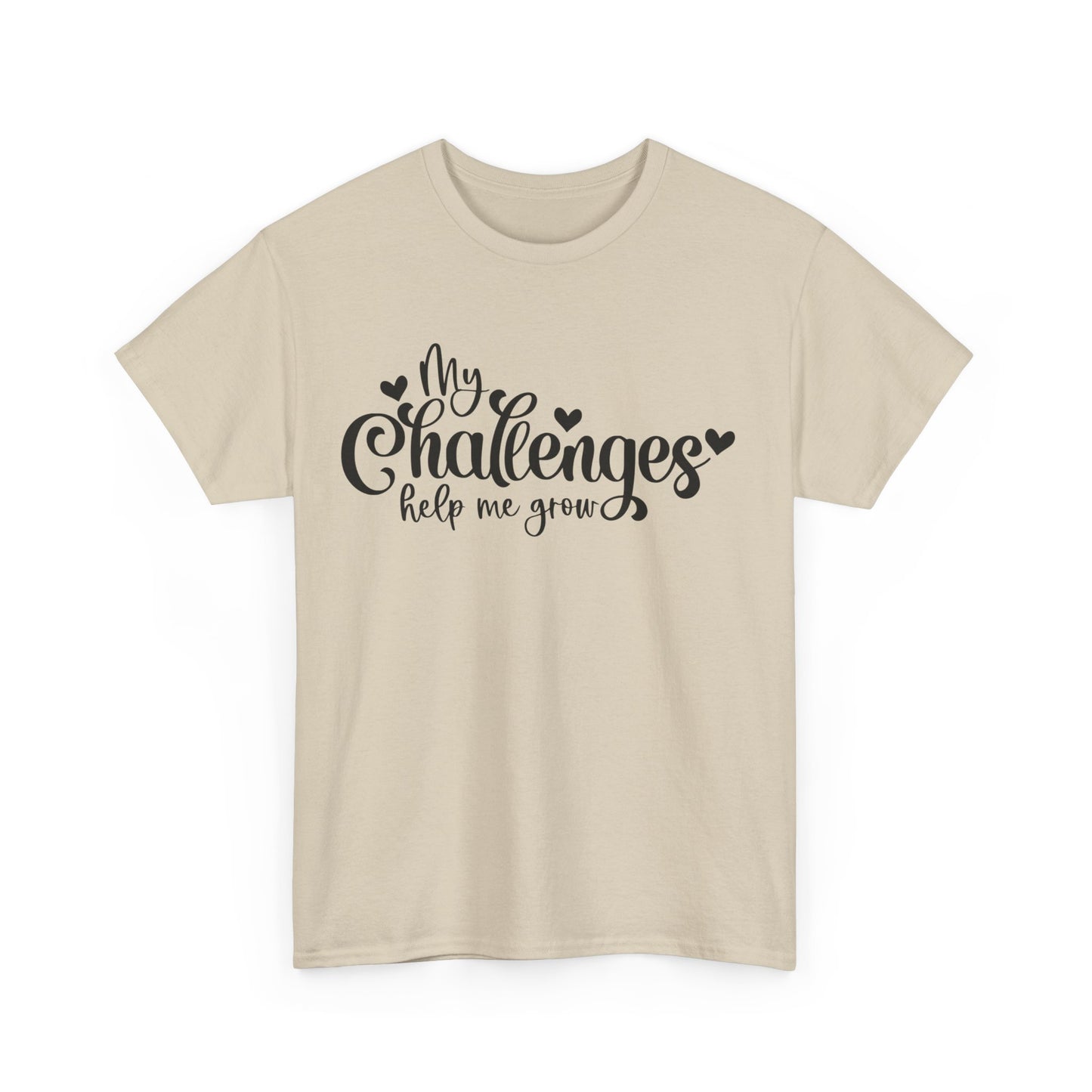 “Challenges” Heavy Cotton Tee