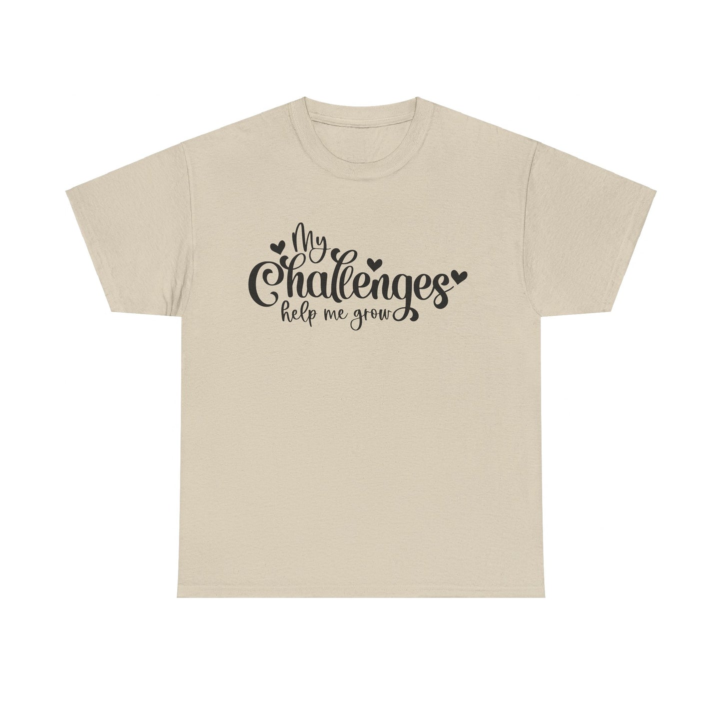 “Challenges” Heavy Cotton Tee