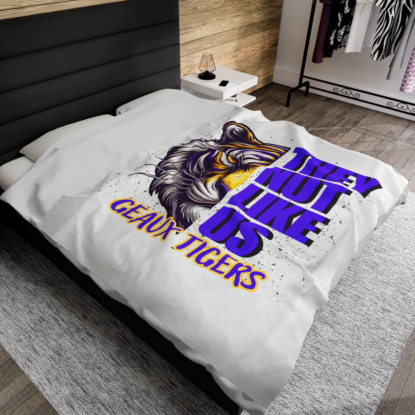 LSU Plush Blanket