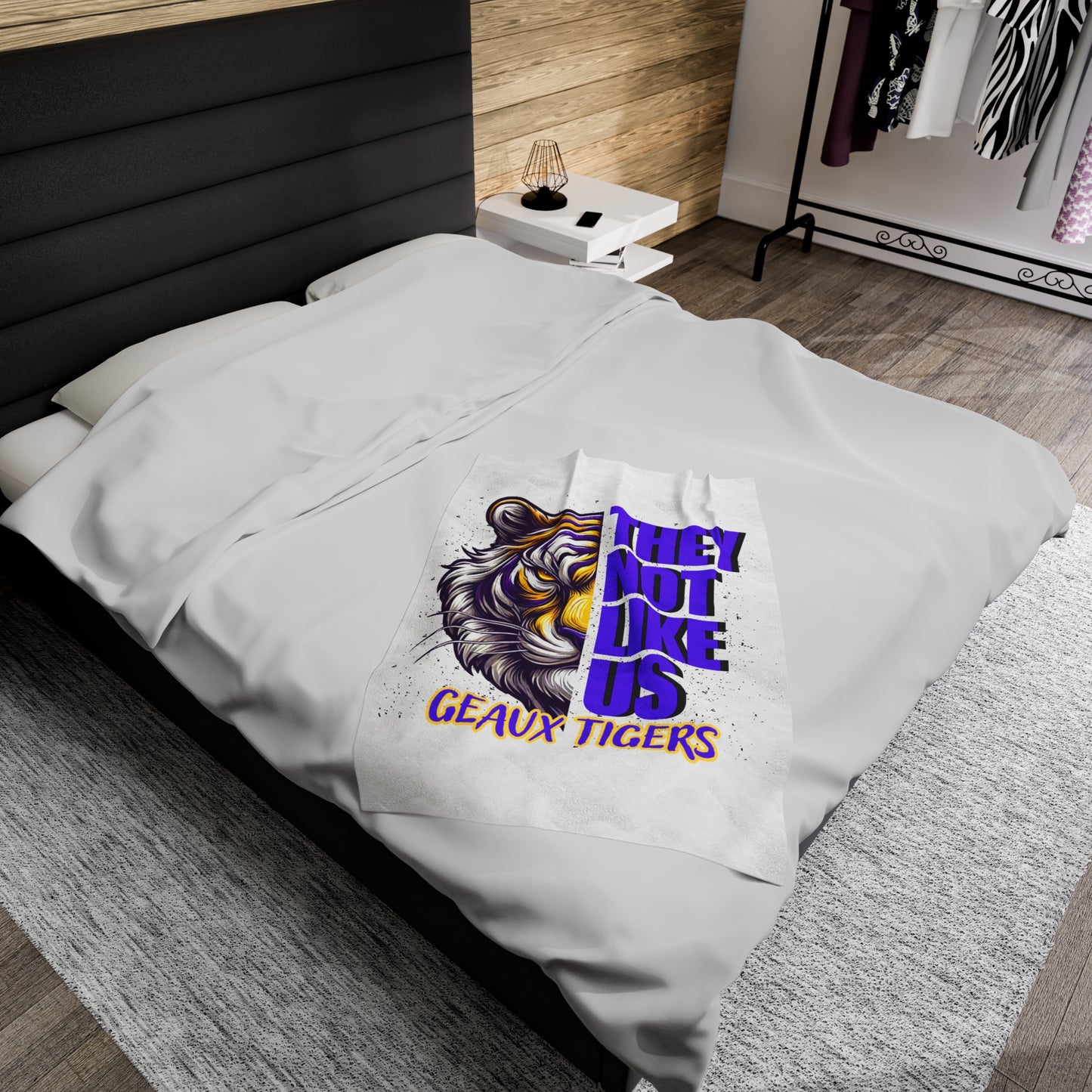 LSU Plush Blanket