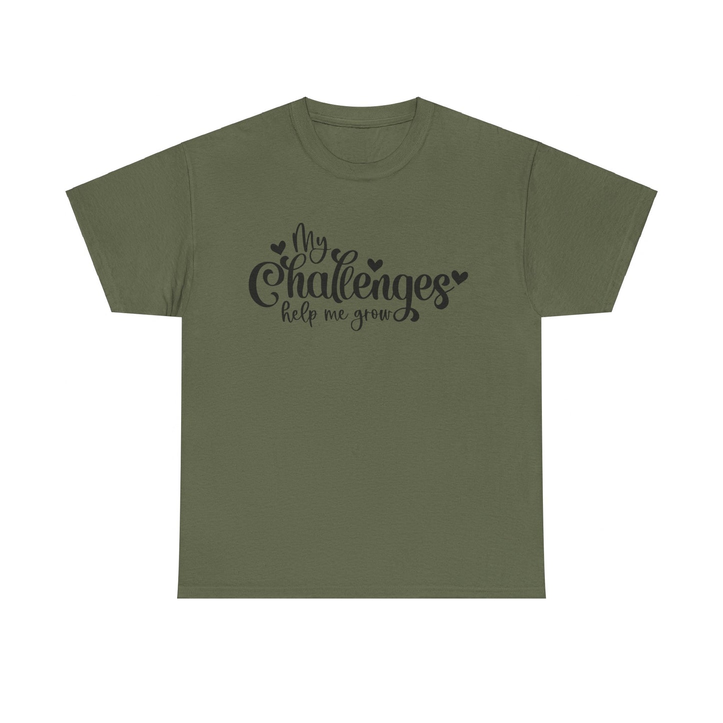 “Challenges” Heavy Cotton Tee