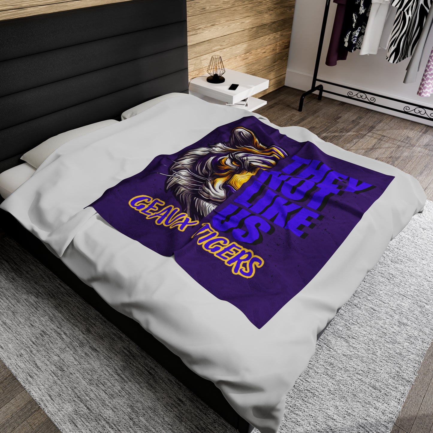 LSU Plush Blanket