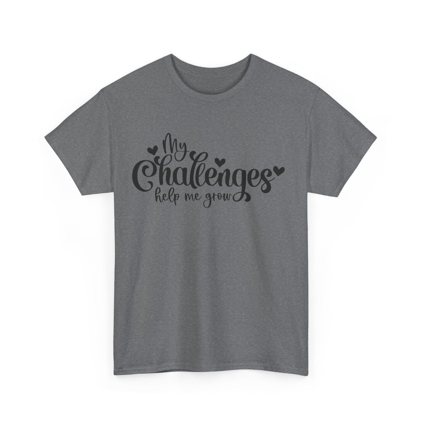 “Challenges” Heavy Cotton Tee