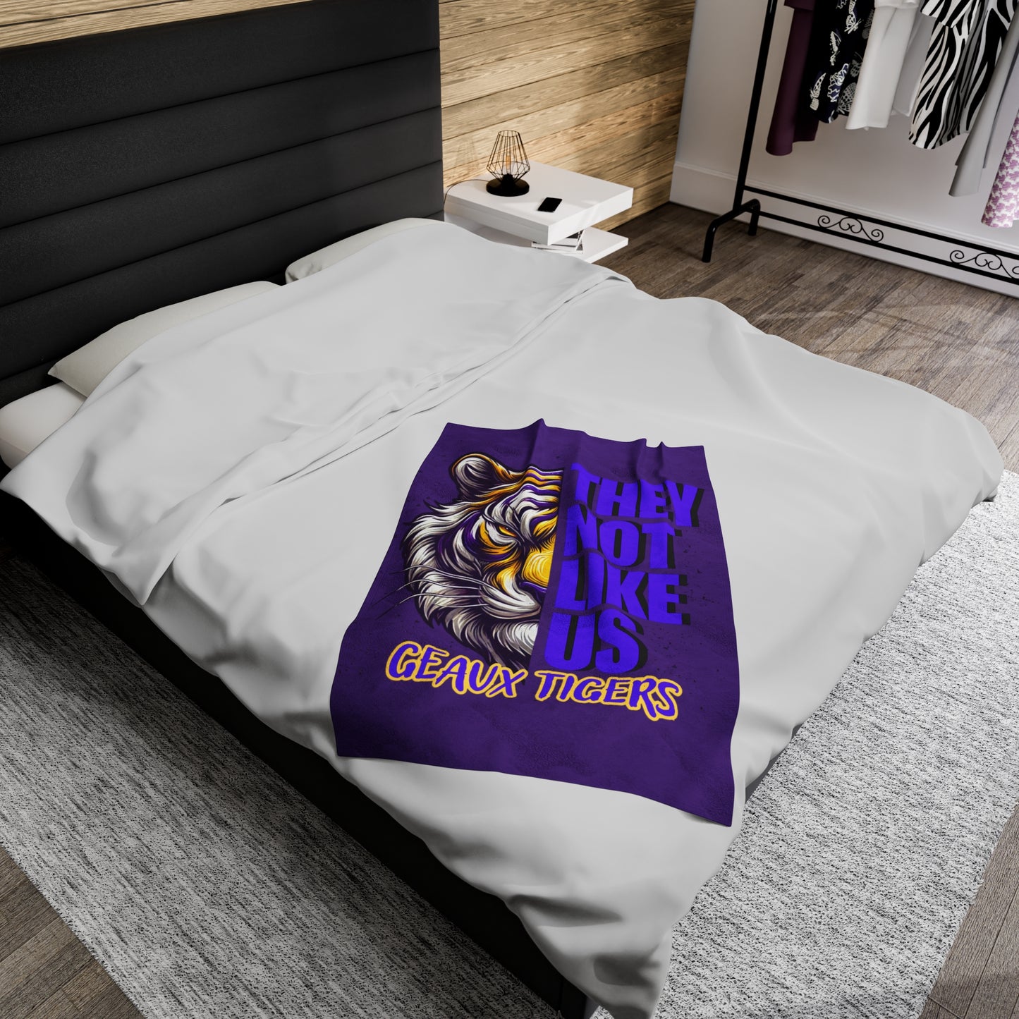 LSU Plush Blanket