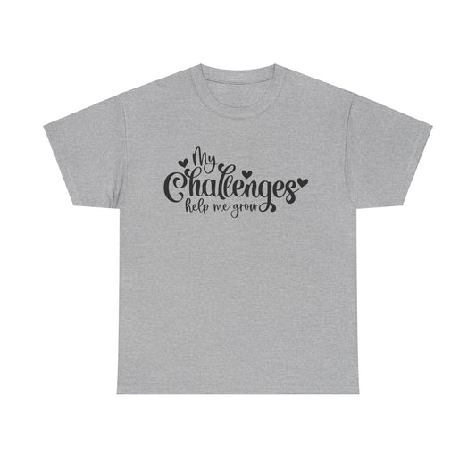 “Challenges” Heavy Cotton Tee