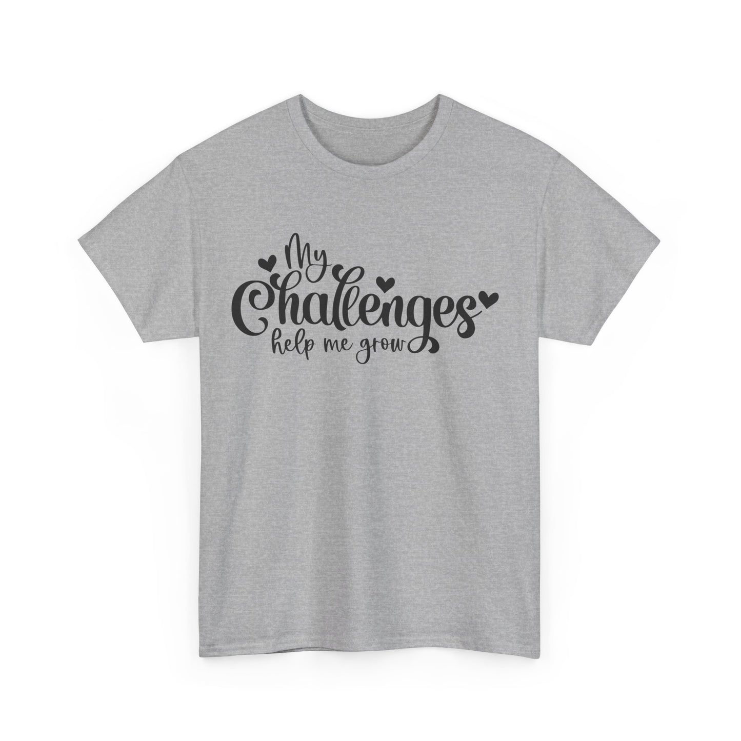 “Challenges” Heavy Cotton Tee