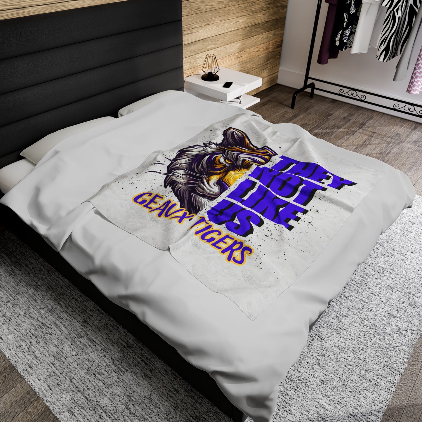 LSU Plush Blanket