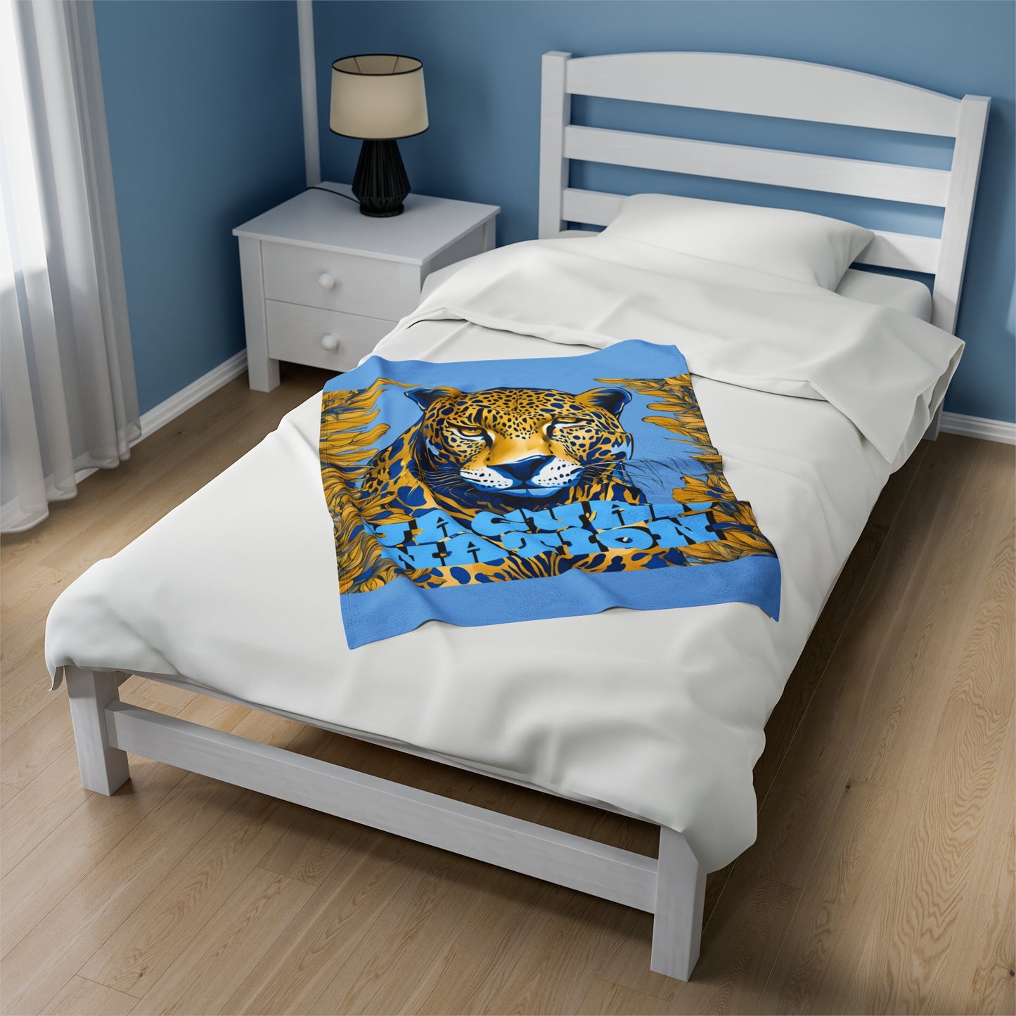 SU Jaguar Nation Plush Blanket