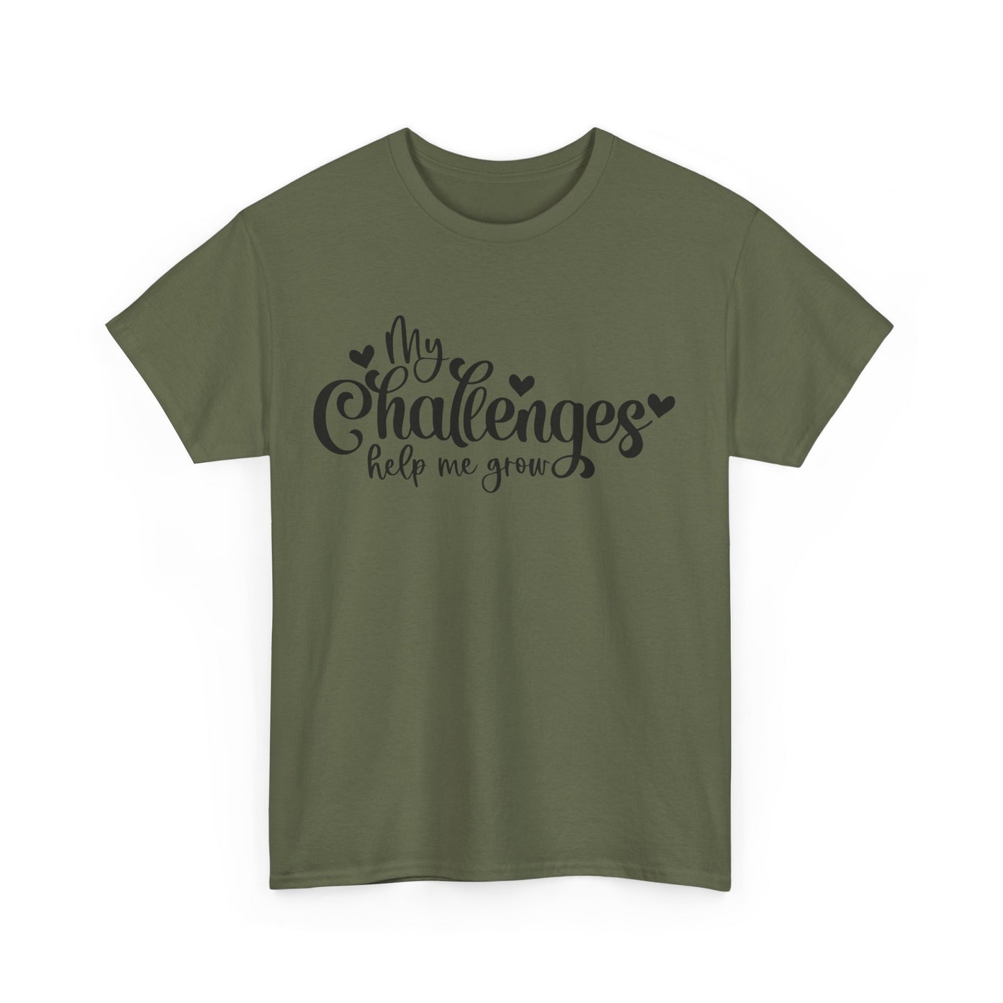 “Challenges” Heavy Cotton Tee