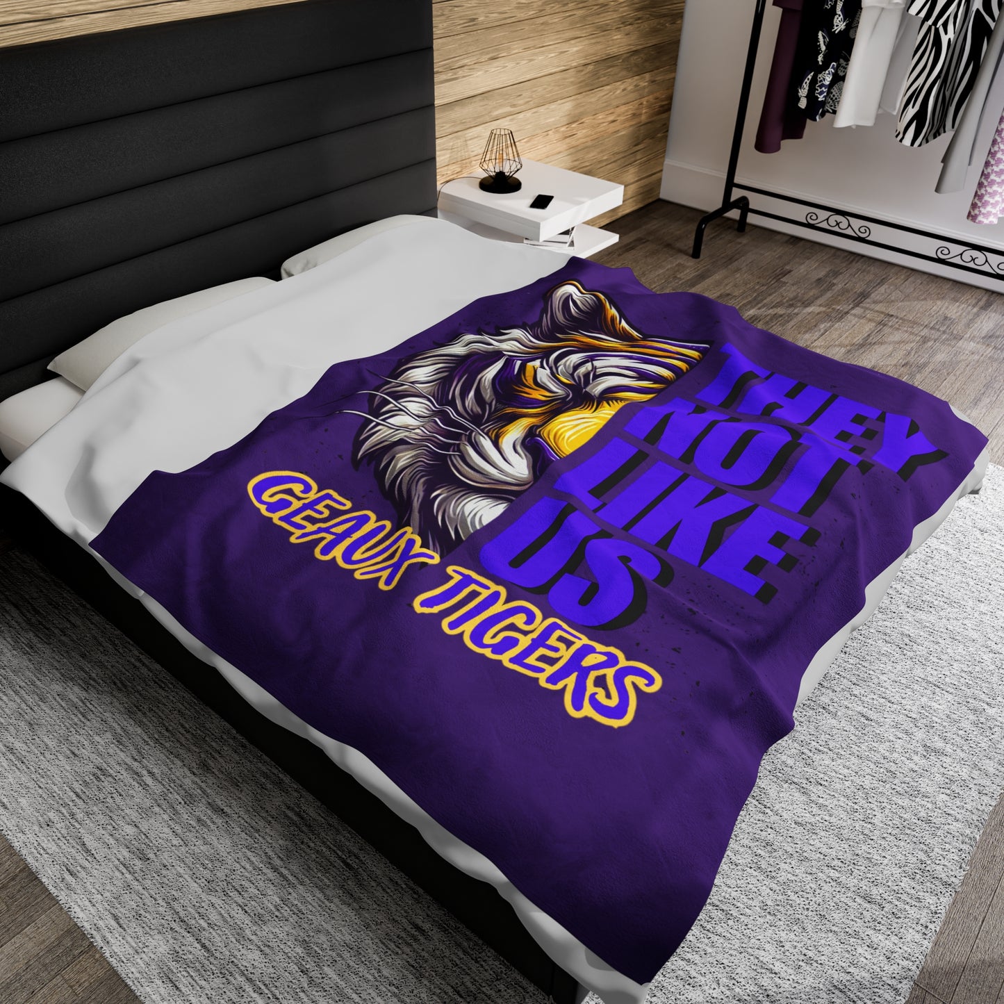 LSU Plush Blanket